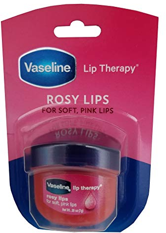 Vaseline Lip Therapy - 0.25 OZ Pack of 2 (Lip Therapy - Rosy Lips)