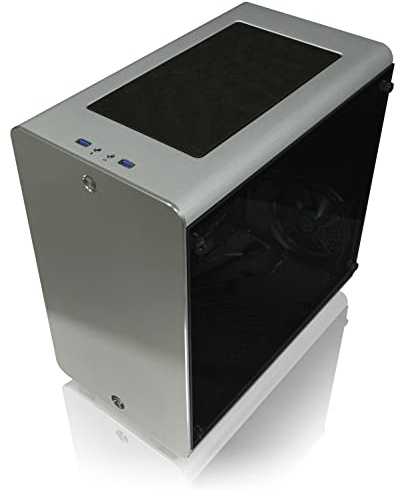 Raijintek Compatible THETIS Midi-Tower - Silber Window