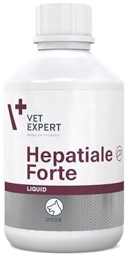 Vet Expert kompletteringsfoder för hundar | 250 ml | Stöd för leverfunktionen | Med mjölktistel kronärtskocka hepatial Forte Liquid