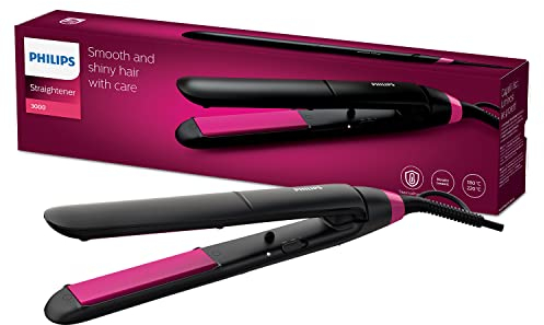 Philips Essential BHS375/00 hair styling tool Straightening brush Warm Black,Pink 1.8 m Essential BHS375/00, Straightening brush, Warm, 220 °C, 60 s, Black,Pink, 1.8 m