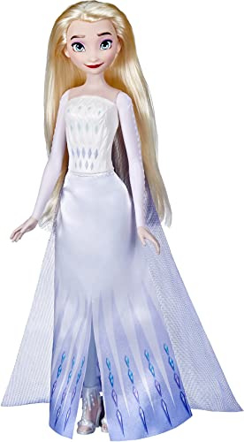 Hasbro Disney Die Eiskönigin 2 Schimmerglanz Königin ELSA Modepuppe, Spielzeug für Kinder ab 3 Jahren, Multi, F3523