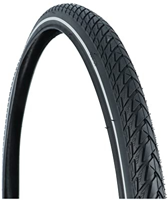 Dresco Reifen Traveller 28 x 1.60 (42-622) Reflektierend Schwarz