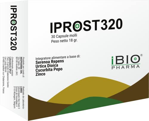 IPROST320 integratore per la funzionalità della prostata e delle vie urinarie