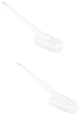 minkissy 2pcs Bathroom Scrubber Sponge Handle Toilet Brush Home Cleaning Tool Broom Practical Cleaning