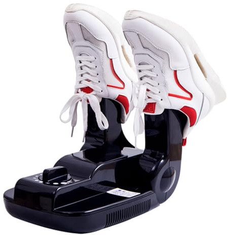 CZMYCBG Secador de Botas Secador de Zapatos Eléctrico Plegable y Desodorizador de Ozono con Controles Digitales y Función de Temporizador Ayuda a Reducir el Olor