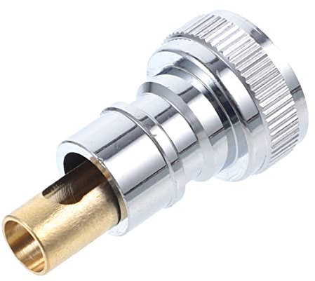 FUNOMOCYA Washing Machine Drainage Hose Adapter Quick Connect Fitting 1/2 Inch Faucet to Hose Adapter Anti-Falling Valve