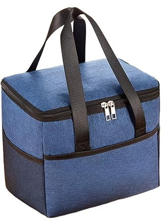 MYVVKIA Lunchtaschen Tragbare Lunchtasche Große Wärmedämmtasche Eisbeutel Verdickte Lunchbox-Tasche mit großer Kapazität Picknicktasche