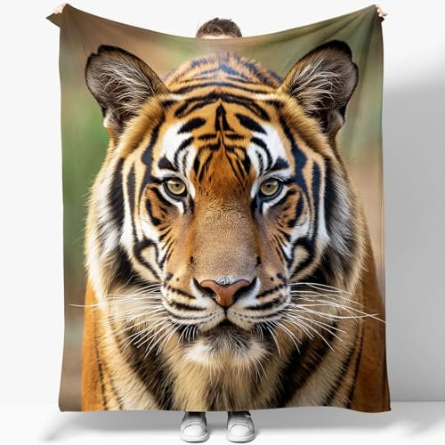 Kuscheldecke Mit Sport Tierfotografie Bräunen Sofa Decke Mit Tiermotiv Weiche Warme Fleecedecke für Erwachsene Kind Warme Decken für Herbst Winter 130 x 150 cm