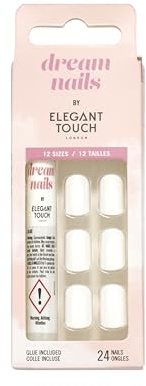 Elegant Touch Dream Nails - White