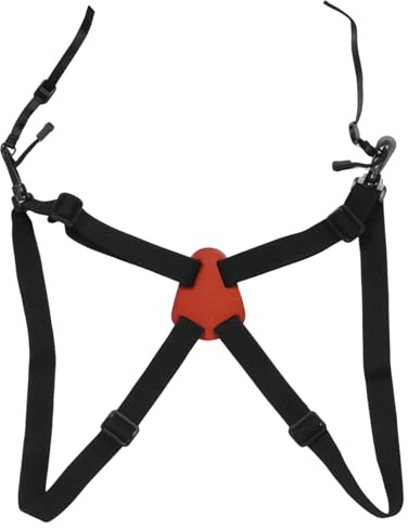 NUOBESTY Harnais pour Binoculaire Et Appareil Photo Double Sangle Forme De x Réglable avec Clips Sangles De Sécurité Antidérapantes