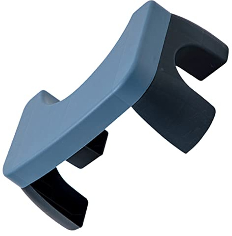 ARTSEWPLY Sgabello per Wc Antiscivolo in Plastica, Poggiapiedi per Bagno Design a U, Sgabello per Piedi Resistente e Stabile per Adulti, Ausilio per Toilette Domestica e Ufficio
