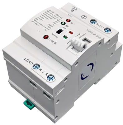 Interruptores selectores eléctricos de transferencia automática de potencia dual pequeños LN 220V 2P 4P 63A TOQ6 1 pieza(2P)