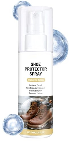 Spray protector de zapatos - Nano protección impermeable de 100 ml | Spray impermeabilizante | Piel nobuck ante resistente a las manchas | Cuidado del calzado impermeable | Zapatillas Botas Zapatos