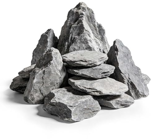 Piedras para Acuario, 3-6 cm Piedras Decorativas para Aquascaping 0,46 kg