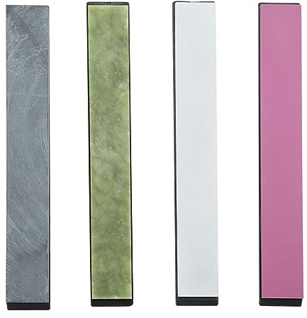 DANAIXZ Ensemble de 4 pierres à aiguiser professionnelles avec base antidérapante, grains 3000# à 10000#, pierres à aiguiser pour couteaux de cuisine, cuisiniers à domicile, kit de