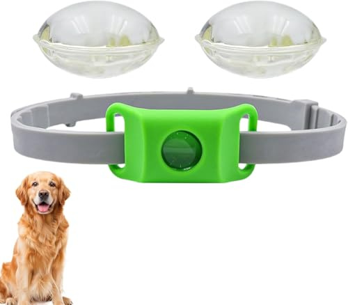 BauPaw Collare Antiparassitario,Ciondolo BauPaw,Protezione Efficace e Duratura,Comfortevole e Regolabile,per Cani di Tutte le Taglie