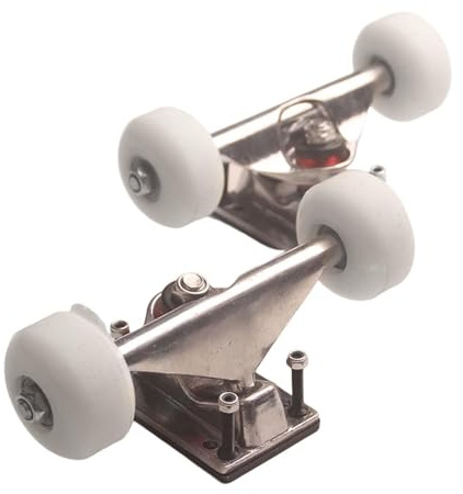 lmoikesz Skateboard Rollen Set mit Doppelrocker Funktion, Skateboard Achsen, Hardware Set, Hochgeschwindigkeits Leiselager, Performance, einfaches Zubehör, Hochgeschwindigkeits