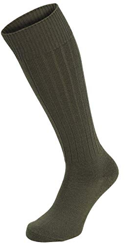 MFH BW Stiefelsocken, Oliv, Wintersocken, Frotteesohle, Keilferse, sehr warm