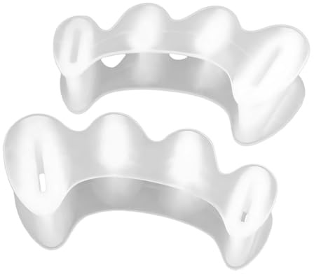 Correct Toes – Bunion Corrector, Toe Separator & Toe Spacers for Men and Women, Unisex, Clear, Medium