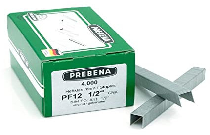Prebena HEFTKLAMMERN VERZINKT PF12CNK