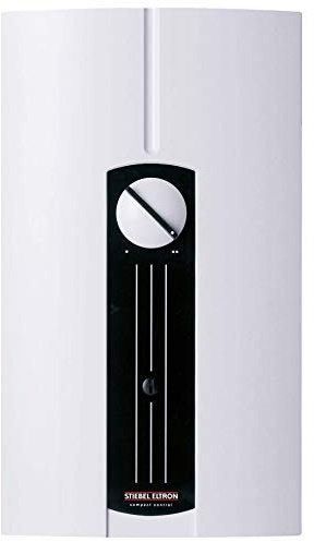 STIEBEL ELTRON hydraulischer Kompakt-Durchlauferhitzer DHF 15 C für die Küche, 15 kW, Starkstromanschluss 400 V, Übertischmontage, 74302, Weiß