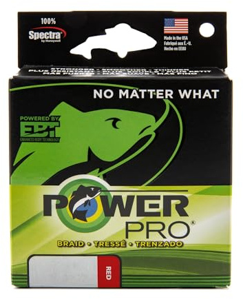 POWER PRO Unisex-Erwachsene 21100400100E POWERPRO 18,1 kg X 90 YD. Grün, Moosgrün, One Size