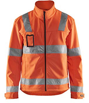 Blaklader 48382517 HOCHVISKOSE WEICHSCHALIGE JACKE, Orange, grootte S