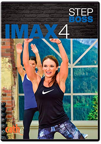 Cathe Friedrich Step Boss Imax 4 Step Aerobics Workout DVD For Women - A Cardio Step Workout for Cardio Fitness and Aerobic Conditioning