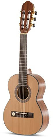 GEWA Klassikgitarre Pro Arte Maestro Linkshänder CM-25 1/4 Größe, für Alter: ca. 4-7 Jahre