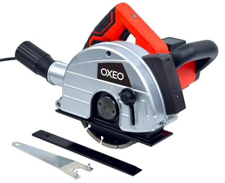 Rainureuse Laser 1700w - 2 disques diamantées Ø150mm - Largeur saignée : 14-19-29 mm - Profondeur : min 10mm a 40mm