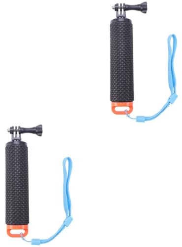 jojofuny 2 Stücke Schwimmende Boje Pole-Stick Orange Tauchen Stick Für Kamera Schwimmende Banner Robust Leichte Hand Grip