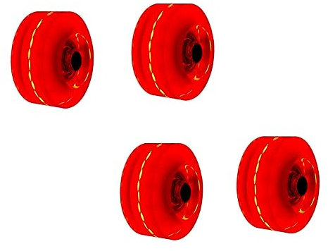CORHAD 4stücke Räder Für Rollschuhe Skating Räder Pu Für Skateboard Rollschuh Zubehör Für Skateboard Komfort Beim Skaten
