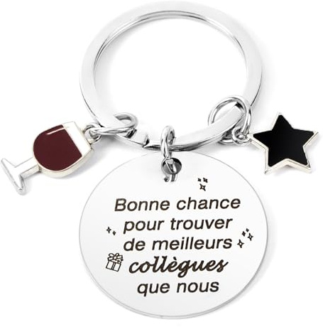 Cadeau Collègue Porte Clef CollèGue Cadeau DéPart Collègue Cadeau Retraite Femme Homme Original Cadeau Collegue De Travail Femme Cadeau Merci Cadeau Depart Collegue De Travail Porte Clés Personnalisé
