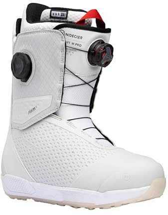 Nidecker Rift W Pro BOA Women's Snowboard Boots (White, 7.5)