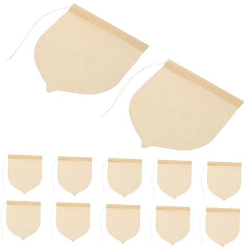 Healifty 100piezas Bolsitas De Té Desechables Cordón Para Té Suelto De Papel De Filtro Para Infusiones Casa