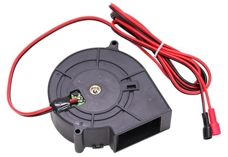 Ventilador De Barbacoa Con Rodamiento Bolas Doble Turbinas 12V 2 94a Para Servidores CPU Dispositivos Impresora Aire