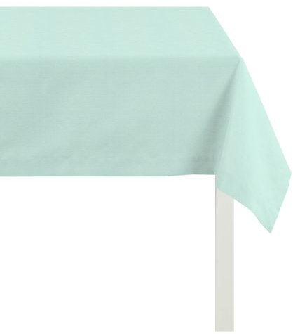 APELT 4362_130x170_14 Tischdecke Uni Rips, türkis