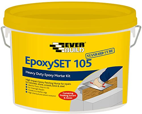 Everbuild Epoxy Set 105 Heavy Duty Epoxy Mortar Kit, 4 kg