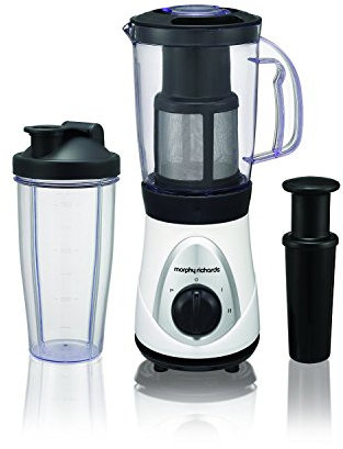 MORPHY RICHARDS Standmixer MR403020 schwarz/transparent