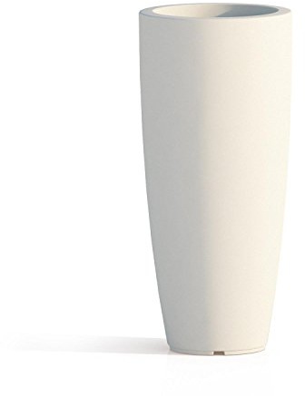 Vaso Agave in Resina Tondo Ghiaccio H70 Ø 33Cm