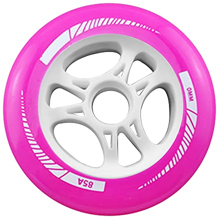 Speed Inline Skate Rollen 85A 90mm 100mm 110mm Outdoor Speed Skating Schuhe Ersatzrolle,Rosa,90mm