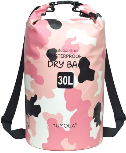 YUMQUA wasserdichte Tasche Dry Bag Wasserfeste Packsack für Wassersport