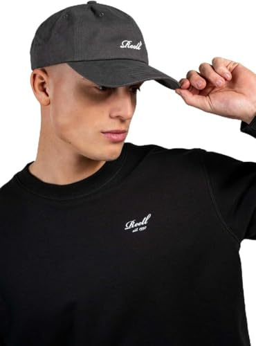 Reell Single Script Cap, Snapback Kappe für Herren und Damen, Unisex