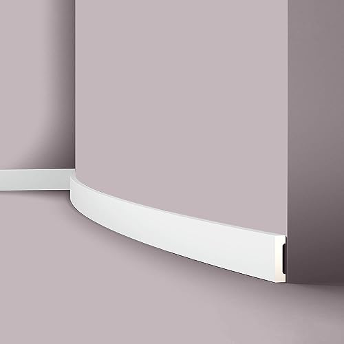 FT2 FLEX WALLSTYL Sockelleiste - 58 x 13 x 2000 mm - NOËL & MARQUET - eine Marke von NMC - Polyurethan