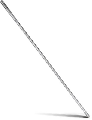 MOXPIFY SDS Plus - Punta per trapano per calcestruzzo, 10 x 500 mm, con 4 punte in metallo duro e doppia vite, per calcestruzzo, pietra, pietra naturale