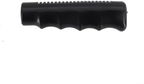 Yhenlovtt Gummigriffe für Schubkarren, Gummigriffe für Schubkarre, runde Rohre, schwarze Ersatzgriffe, wetterfest und langlebig (125 x 22 mm), 2 Stück
