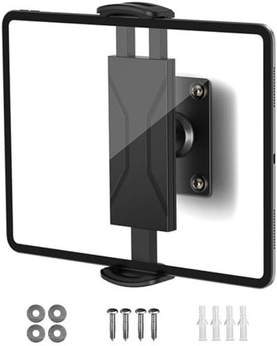 Lichamp Tablet Stand,360° Adjustable Wall Mount,Wall Holder for 4.7-13 Devices,Compatible with Kindle,iPad,iPhone,Galaxy for Tablet Wall Mount for Kitchen Gym Office