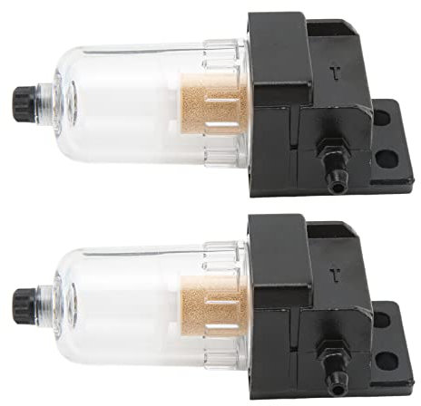 2PCS 6 Mm Élément de Filtre à Carburant, ABS Huile Séparateur D'eau Filtre Amovible pour les Radiateurs Eberspacher Webasto, Idéal 6 Mm Filtre pour L'accessoire, installé