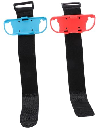 iplusmile 2 pièces Bracelet de Poignet Réglable pour Manette Switch Lot de Antidérapantes pour Jeux et Accessoires Switch