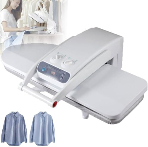 XNXYSMKJ Presse à Repasser à Vapeur Commerciale Robuste pour la literie, Puissance 1800W, Grande Plaque, Aucun Support Inclus, Repassage à la Vapeur Haute Puissance (Nostand)